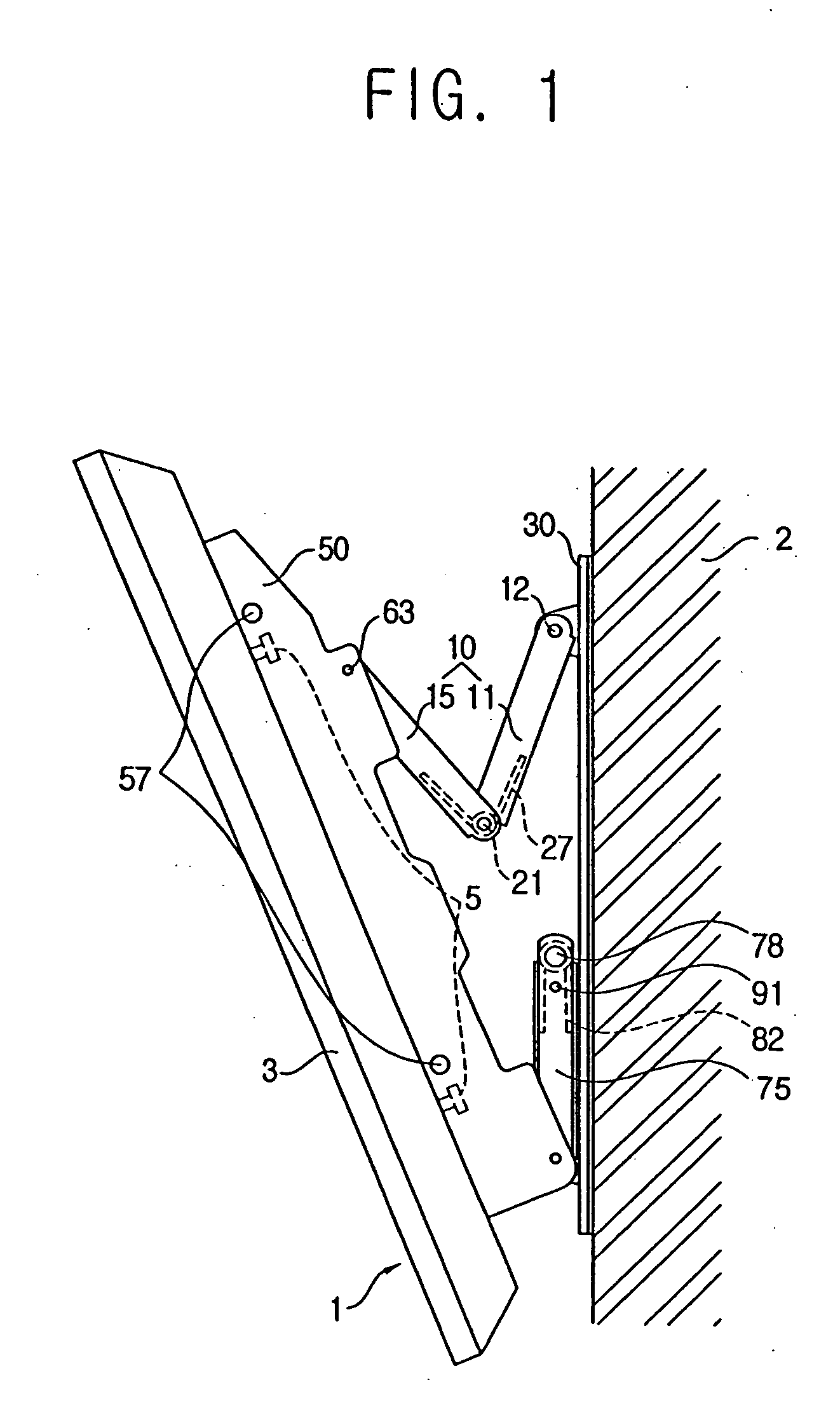 Display and display mounting apparatus