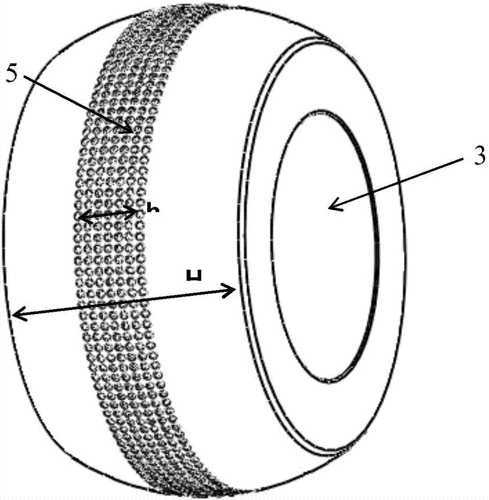 Fabric type surface texture friction pre-filling type self-lubricating knuckle bearing