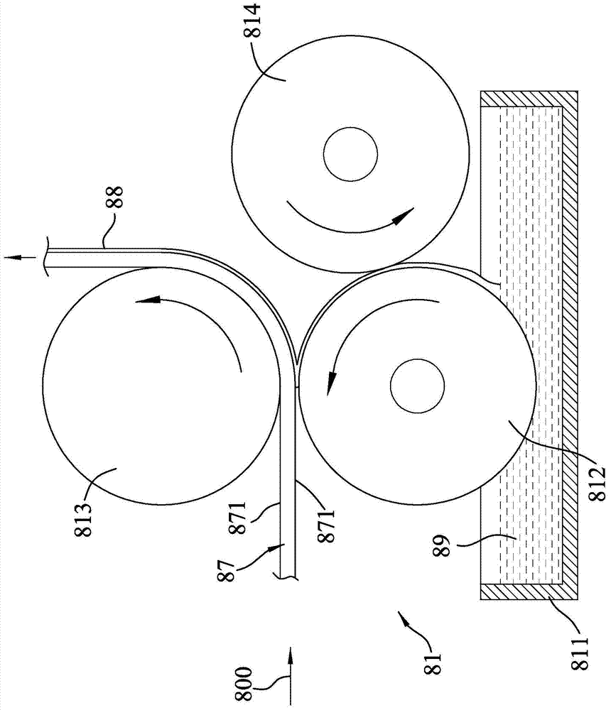 Coating device and coating method