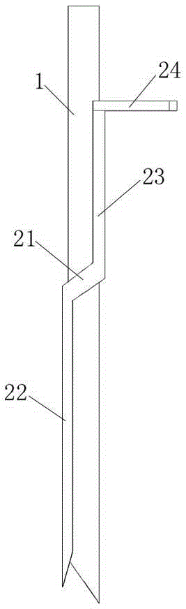 Operation angle changeable type zygopophysis osteotome capable of avoiding image covering