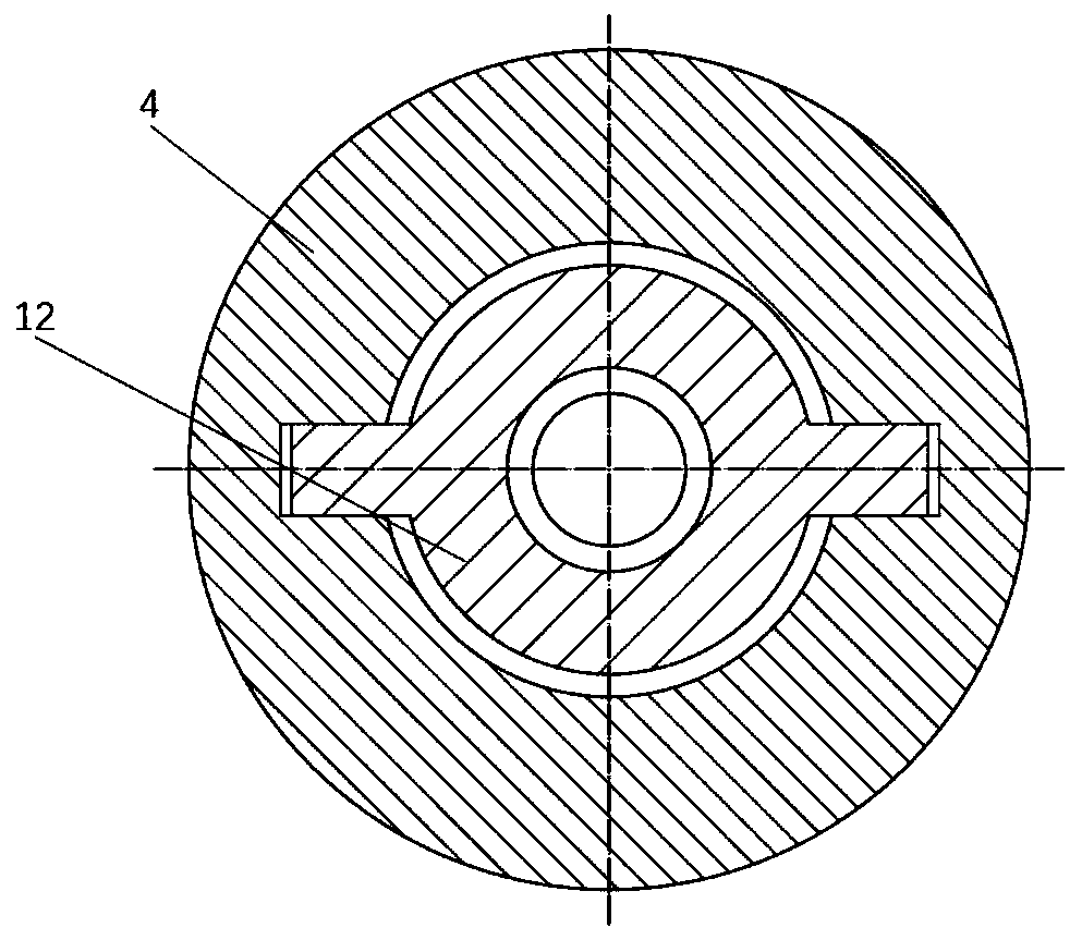 Bidirectional seal piston type abyss multicellular organism trapping and fidelity sampling device