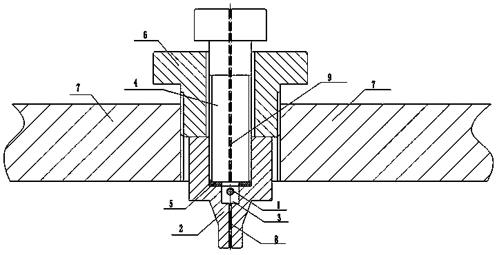 A small temperature difference measuring device