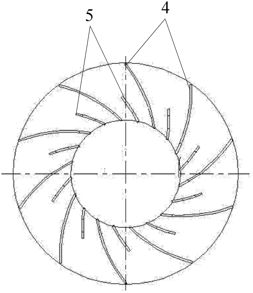 Centrifugal fan impeller and centrifugal fan