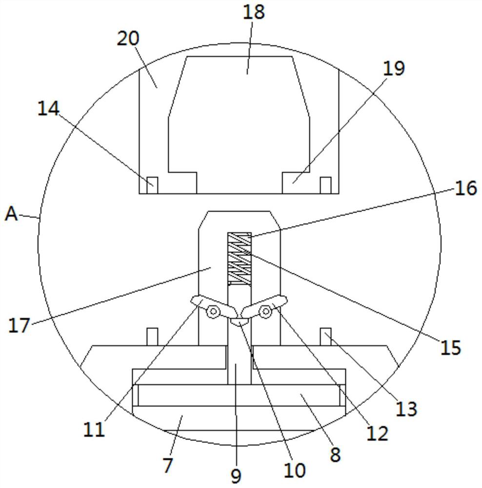 Screw-mounting-free wind driven generator blade connecting structure
