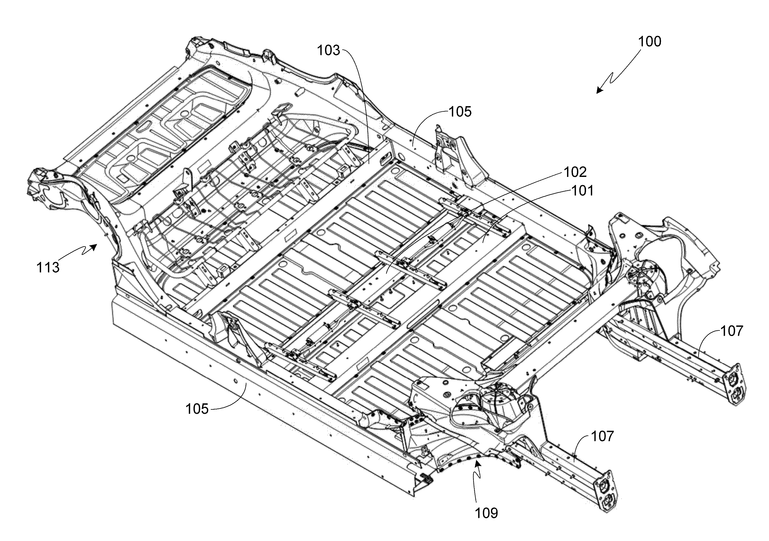 System for Absorbing and Distributing Side Impact Energy Utilizing a Side Sill Assembly with a Collapsible Sill Insert