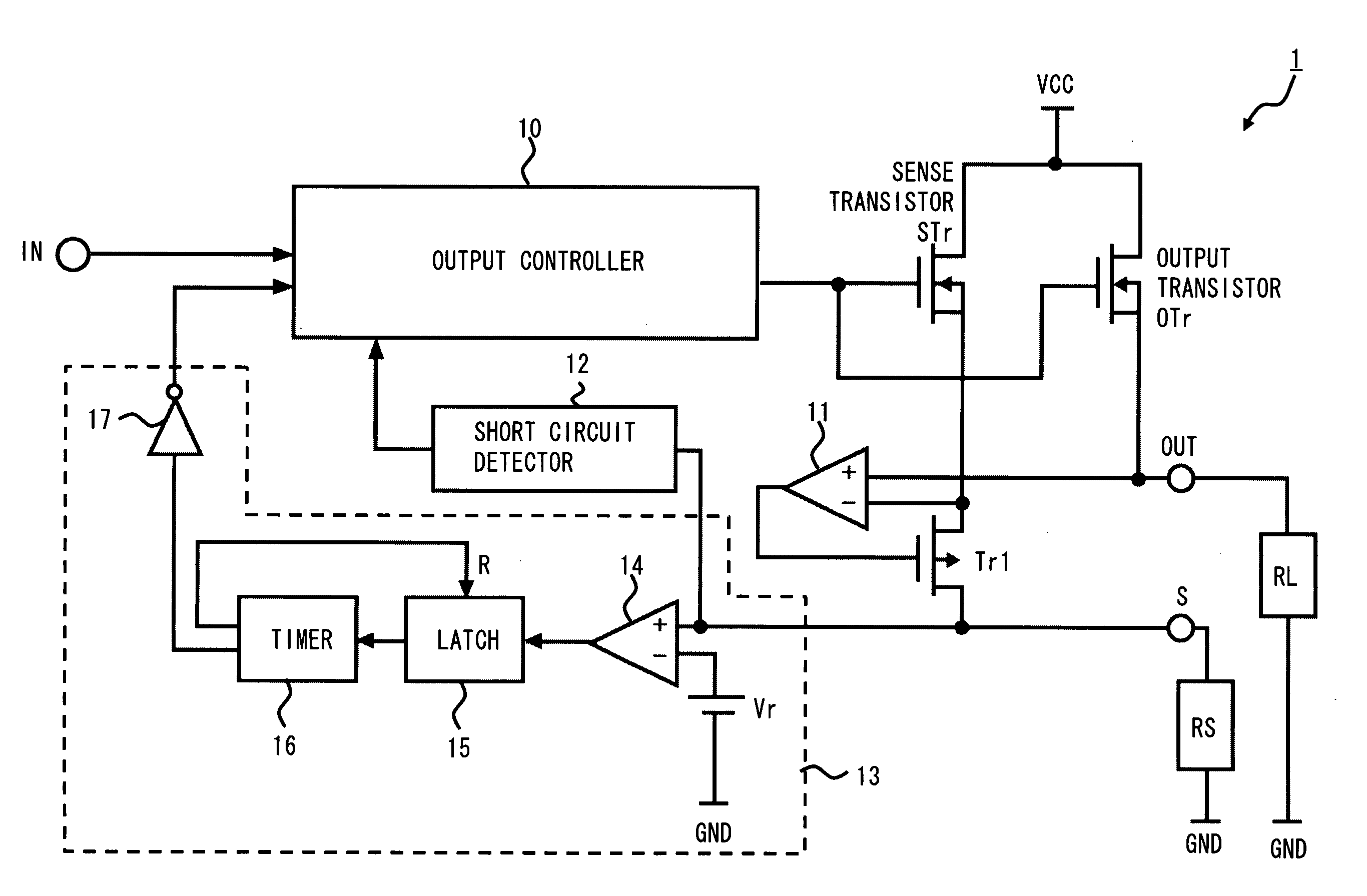 Power switching circuit