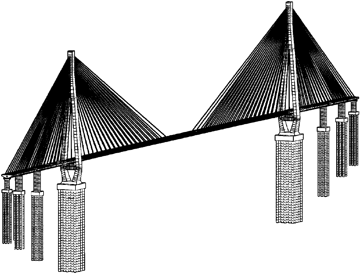 Optimization method of position of steel-concrete combined section of large-span cable-stayed bridge based on fatigue service life assessment