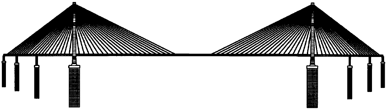 Optimization method of position of steel-concrete combined section of large-span cable-stayed bridge based on fatigue service life assessment