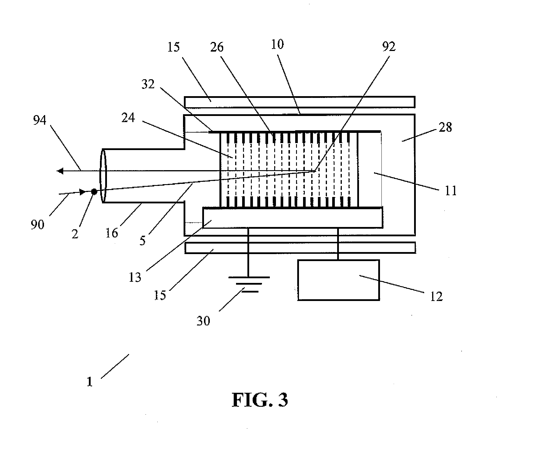 Particle beam cooling device