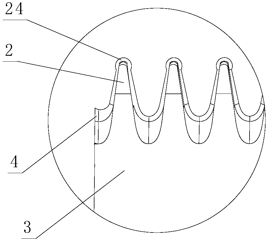 Hair pulling preventing haircutting blade and hair clipper