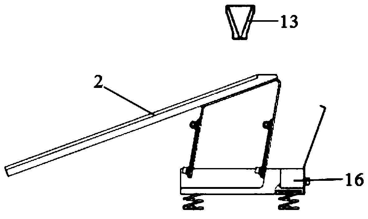 Color separation device for single mineral separation