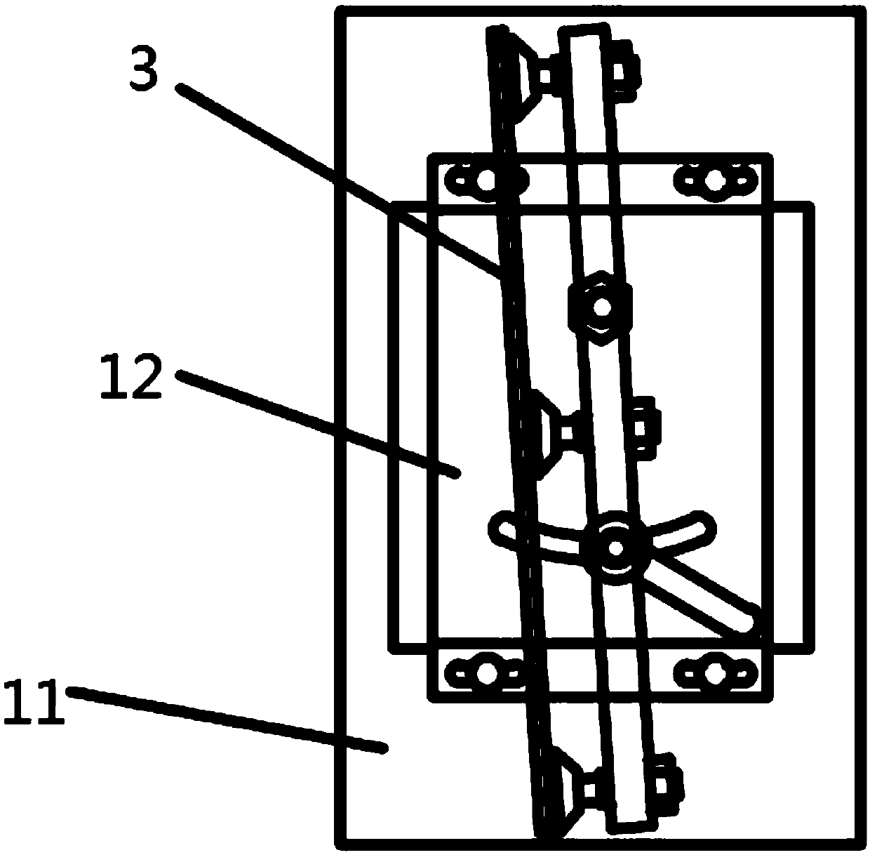 Parallel projection device