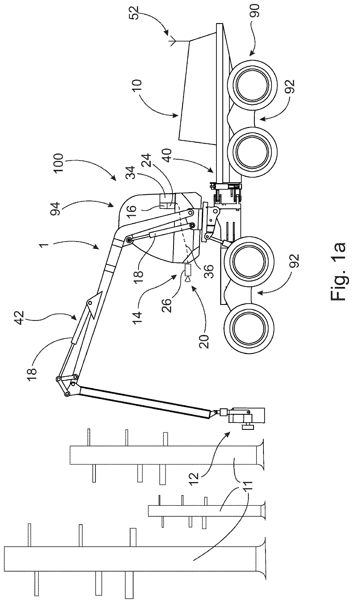 Method for controlling power-transmission gear, system, and forest machine