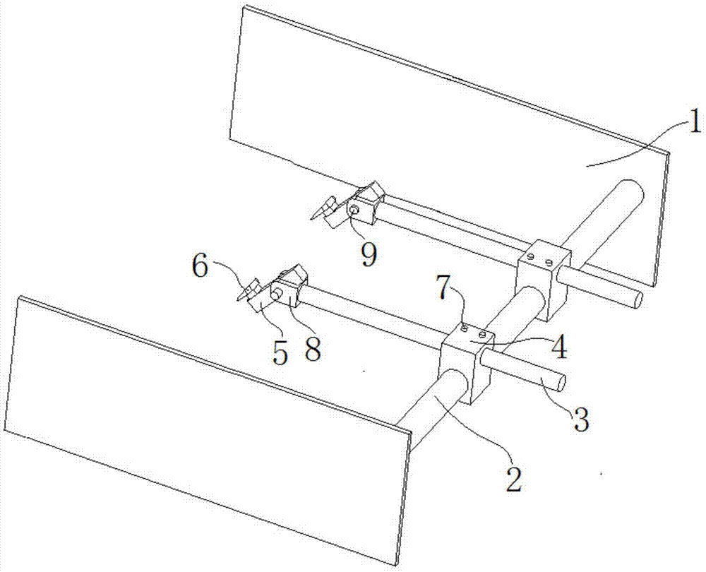 Full-automatic paper mounting machine paper feeding mechanism capable of conveying short paper pieces