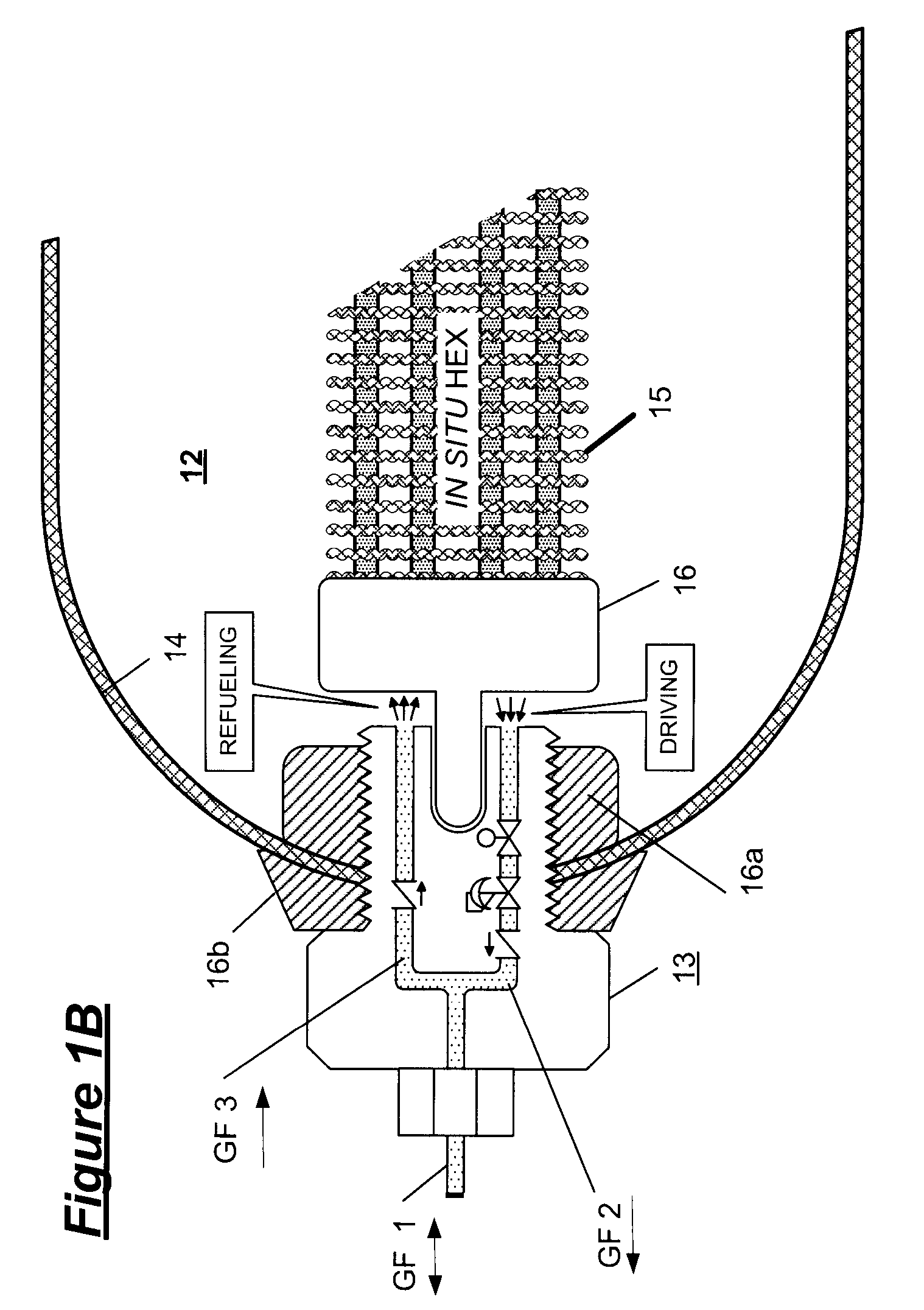 Selective Warming and Heat Isolation For On Board High Pressure Storage Tanks Installed on Gas Fueled Vehicles