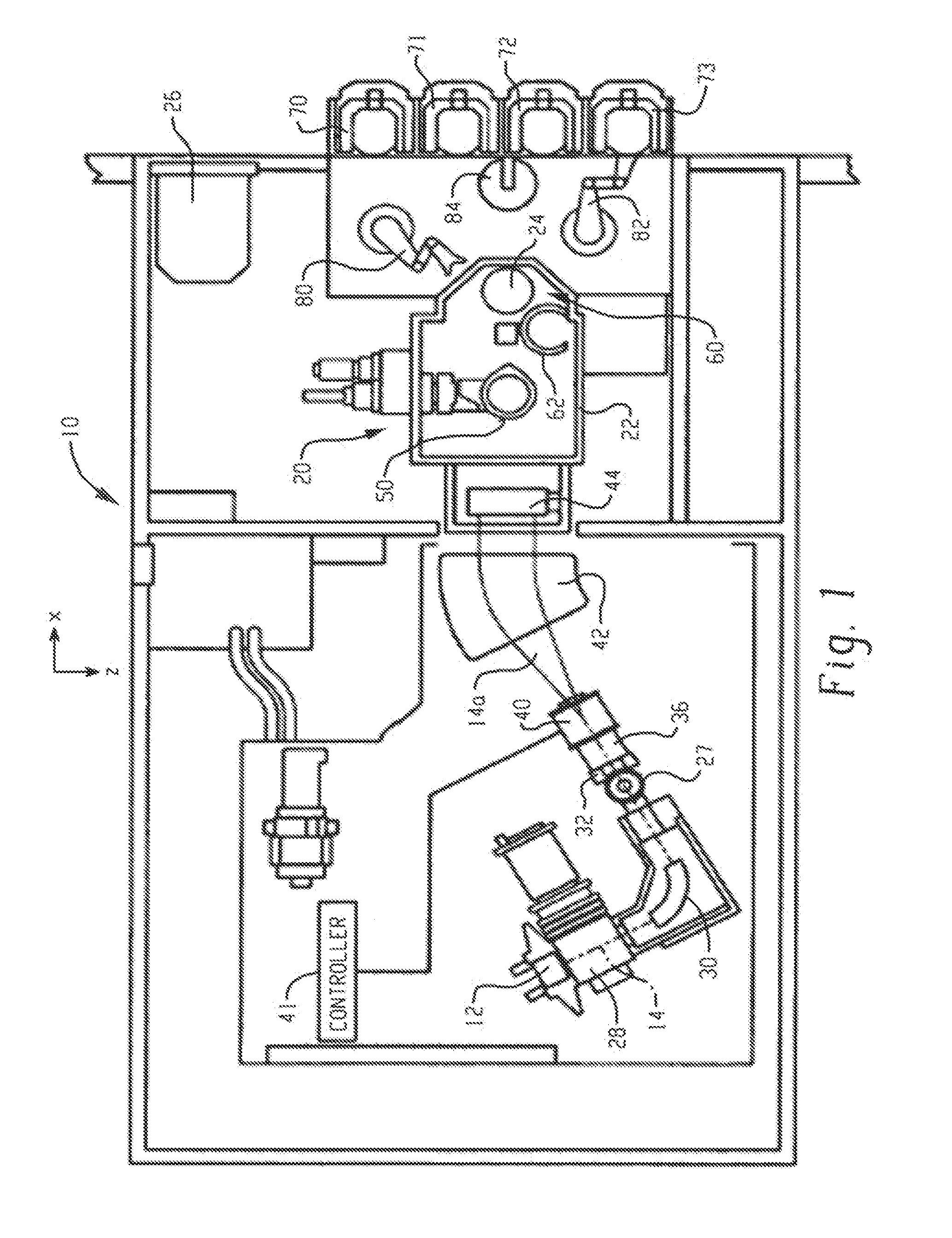 Reduced trace metals contamination ion source for an ion implantation system