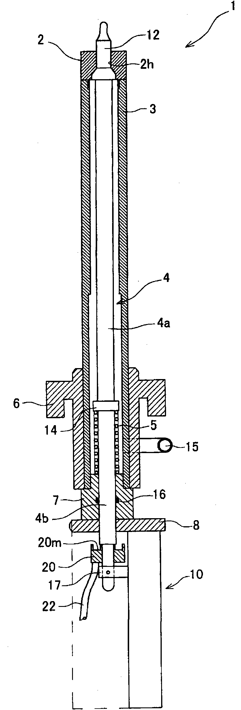 Welding lower electrode device