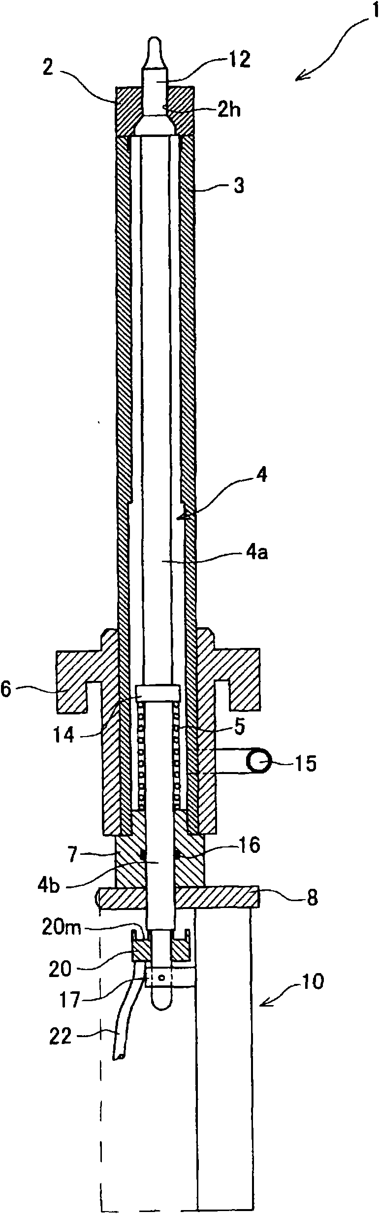 Welding lower electrode device