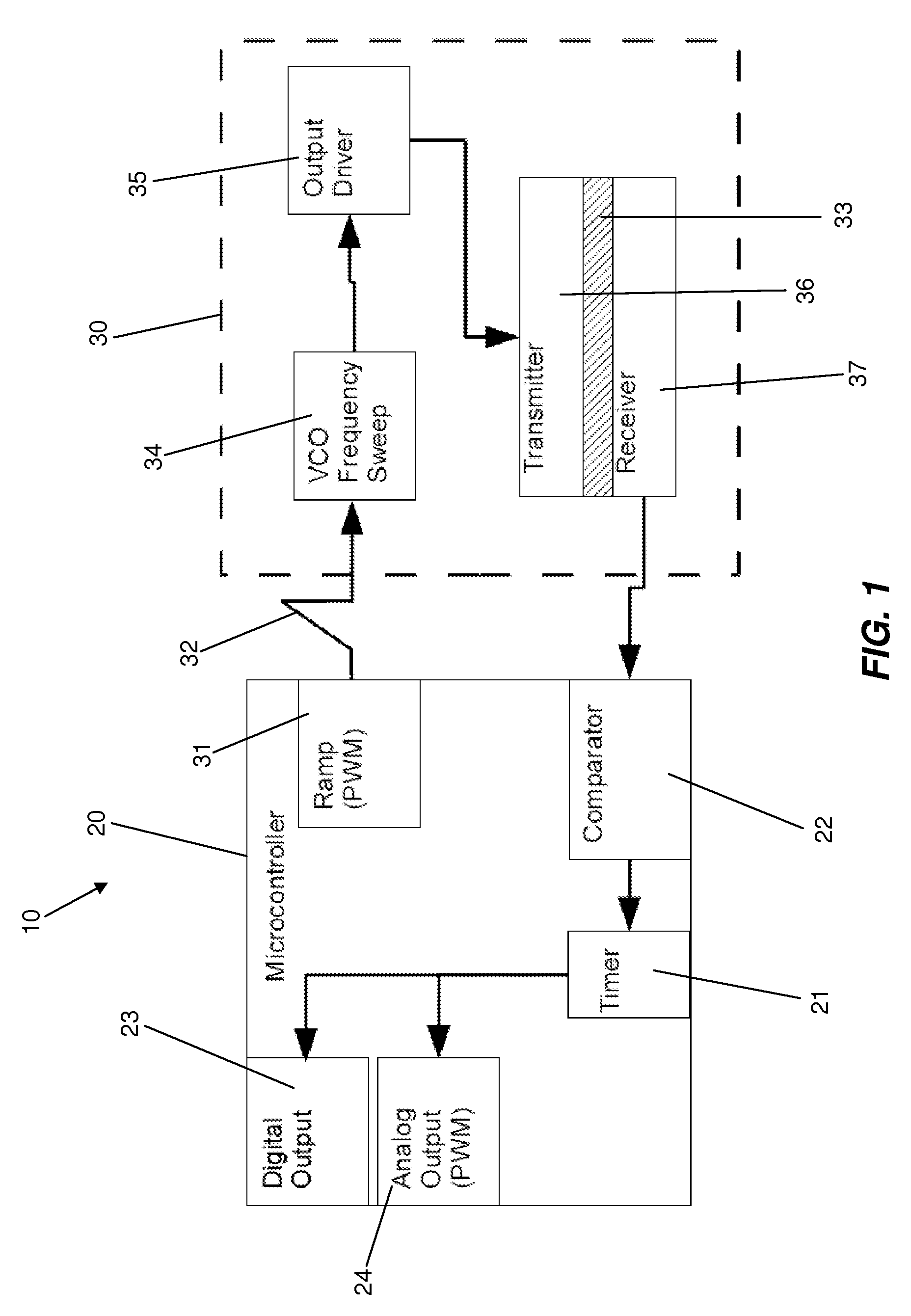 Air bubble detector