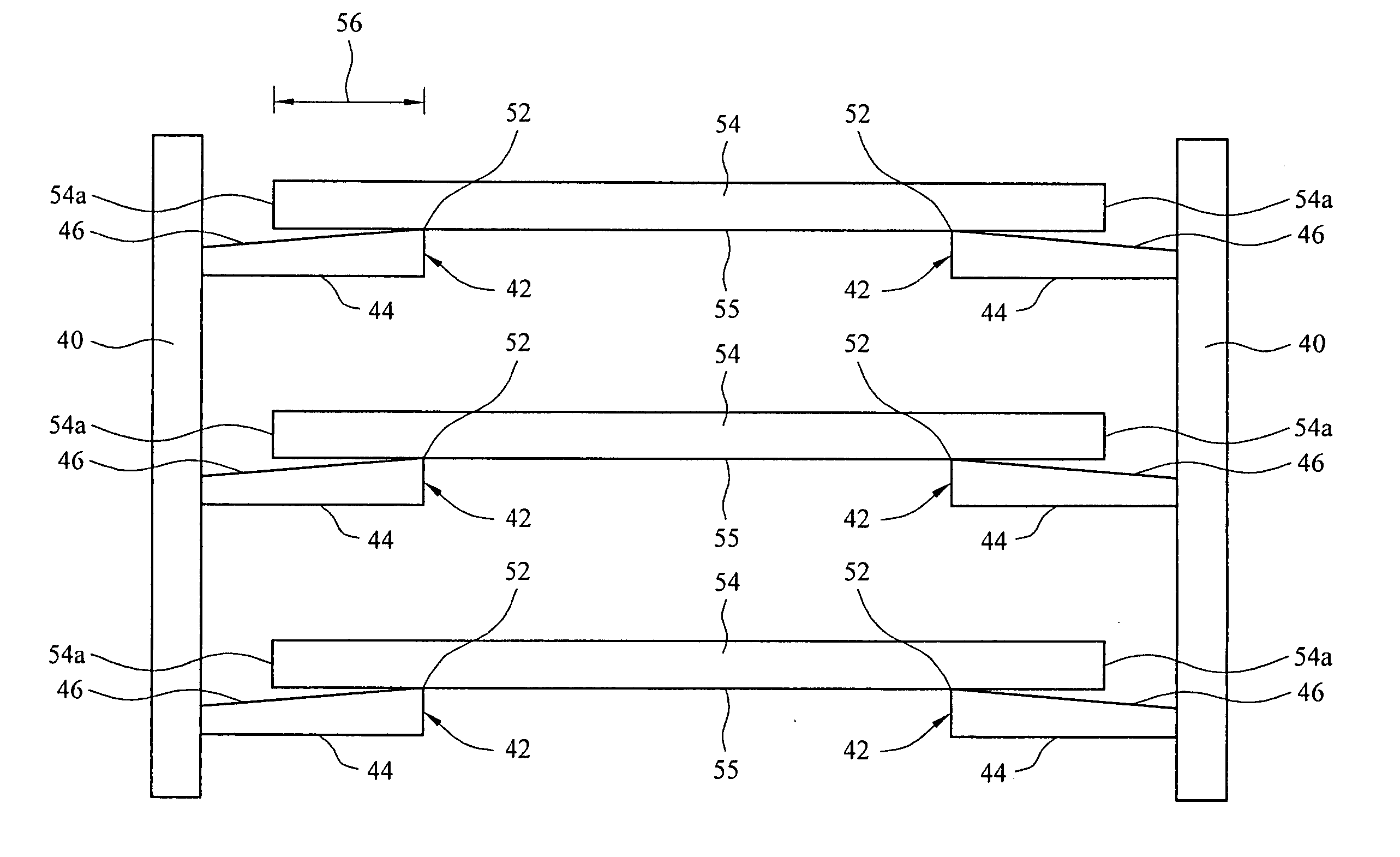 Wafer boat for reducing wafer warpage