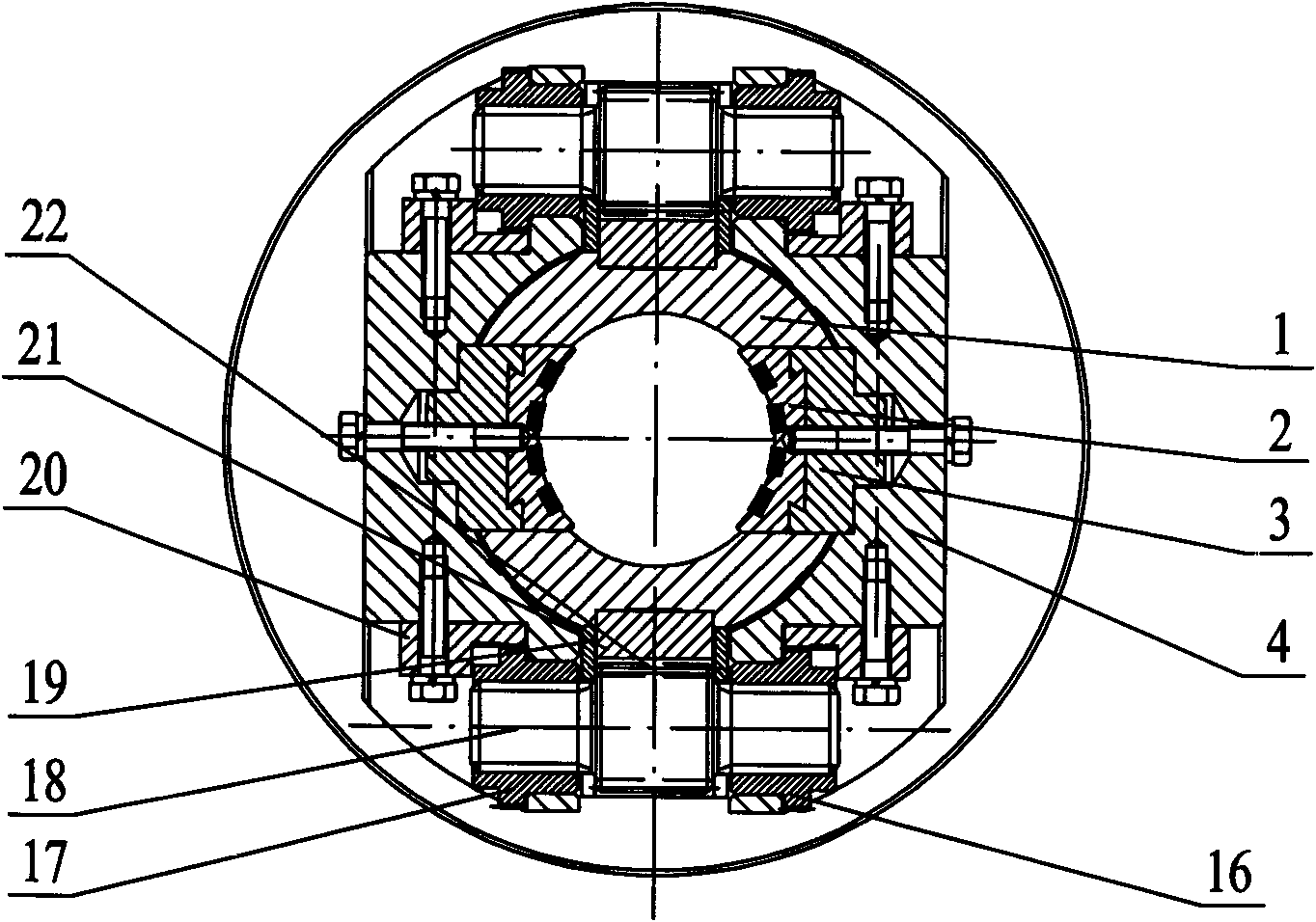 Pinion and rack clamping mechanism