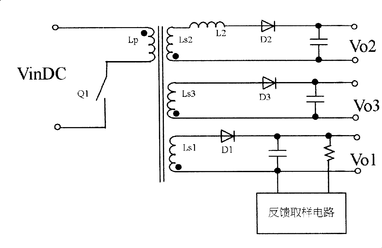 Semi-directional regulating circuit