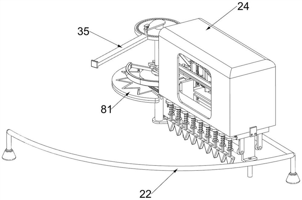 Wiring bending device with cable arrangement function for communication cables