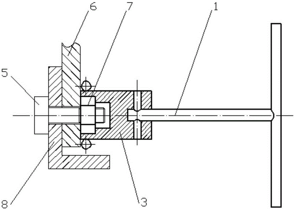 Tool and method for rapidly loosening and tightening bolt