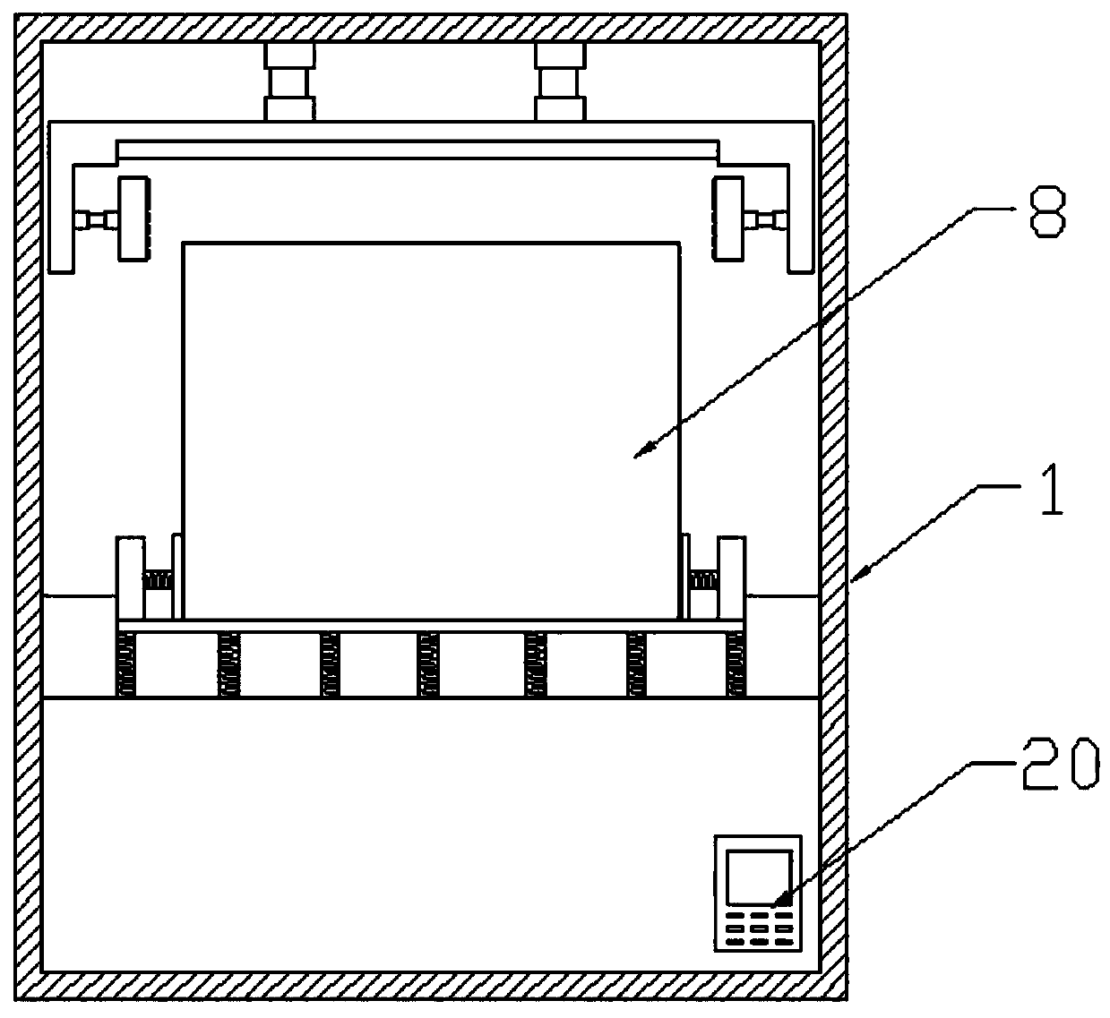 Power integration instrument protection structure with good safety performance