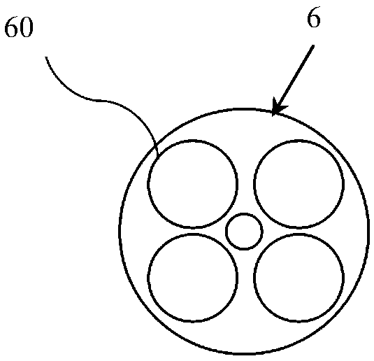 Unmanned aerial vehicle battery changing platform based on biaxial correction rod