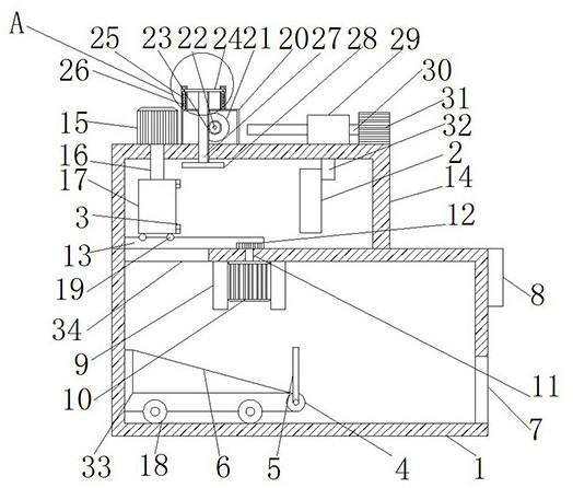 Taping device for producing medical bandages