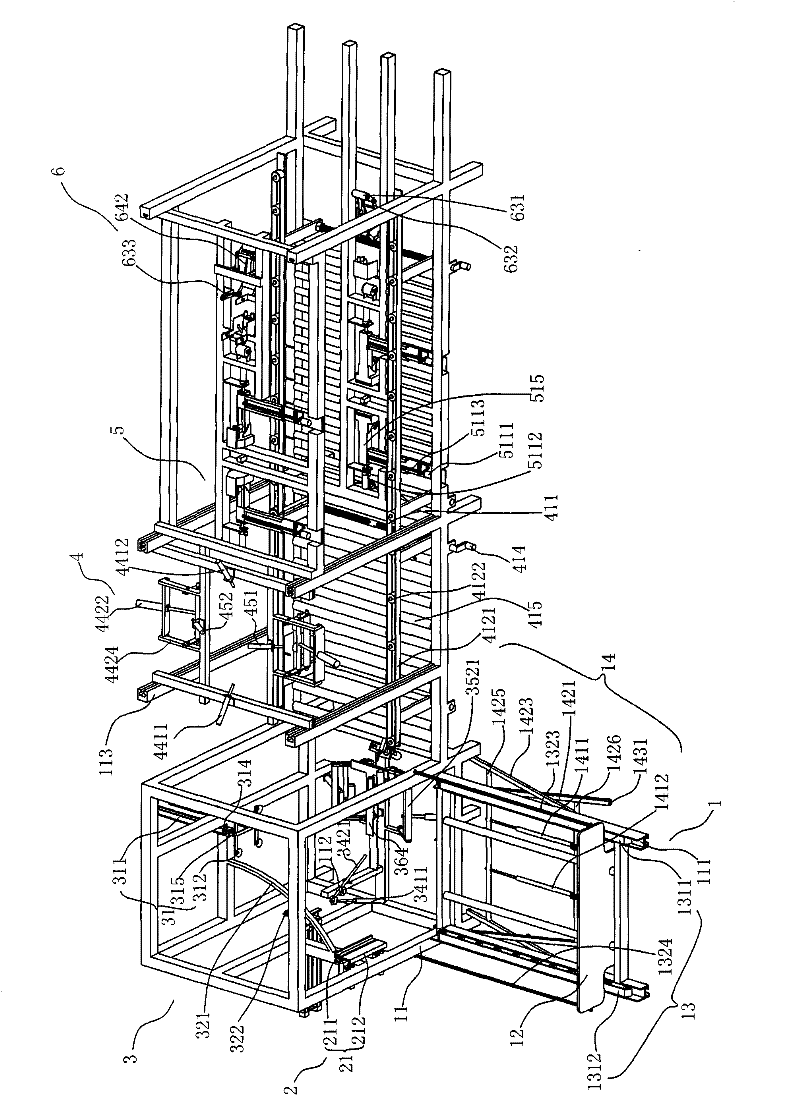 Full-automatic paper box forming machine