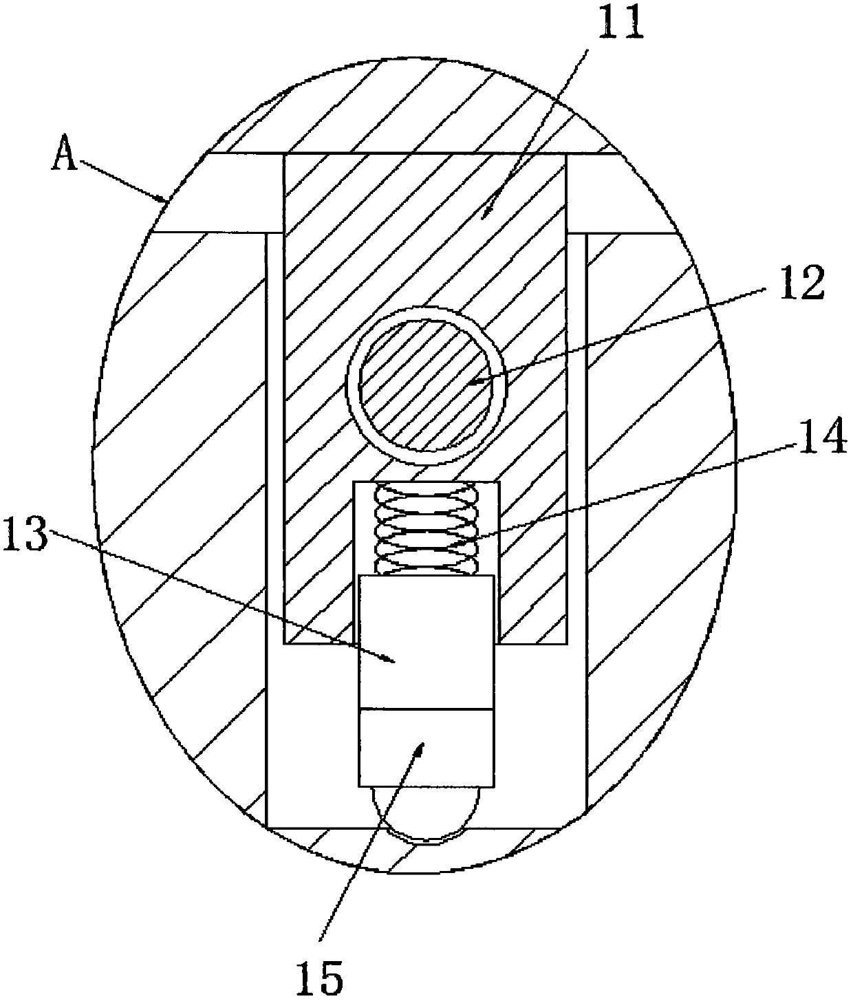 Automatic switching-on mechanism for FPC of backlight plate