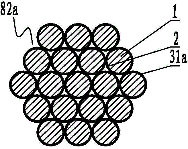 Manufacturing method for steel wire inhaul cable with polyurea protective materials on outer layer