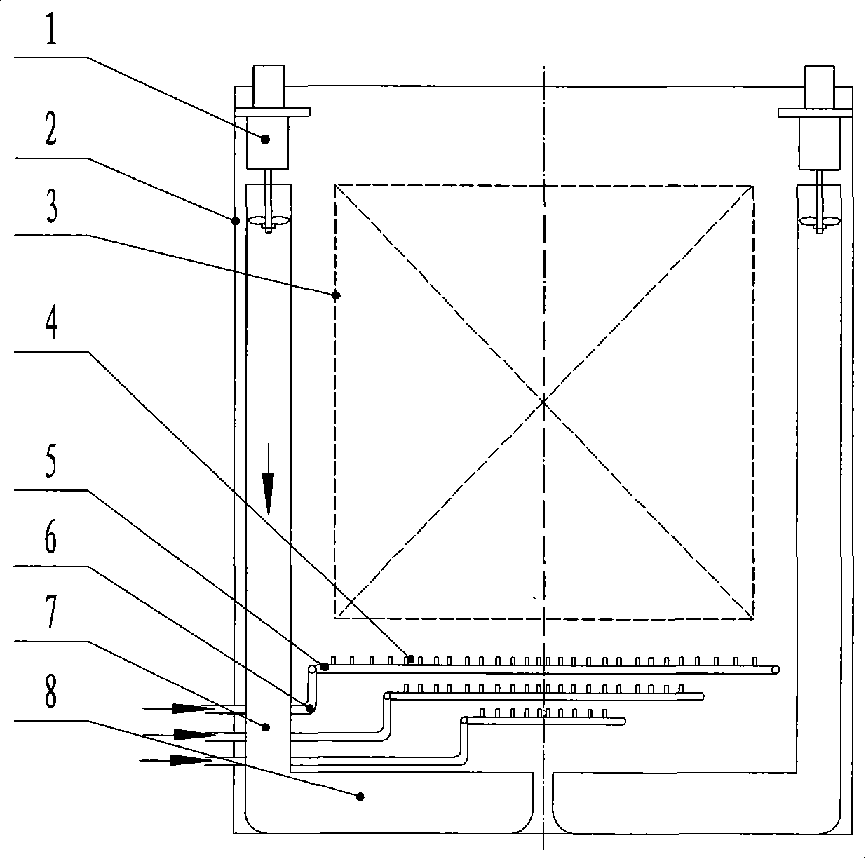 Method for improving quenching medium agitation strength