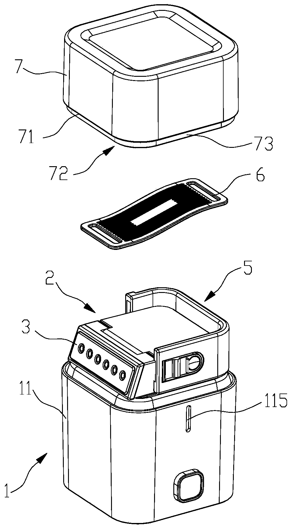 Portable clothing ironing machine