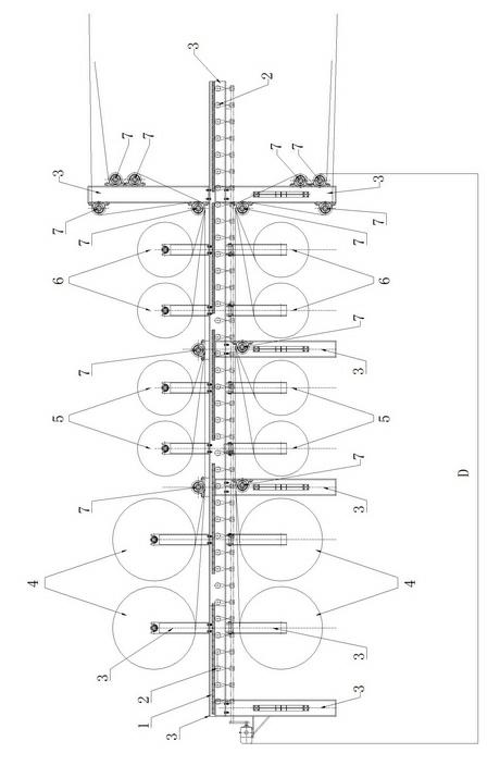 Method for producing thermoplastic composite material and double steel-belt continuous press