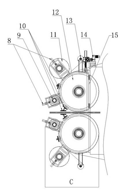 Method for producing thermoplastic composite material and double steel-belt continuous press