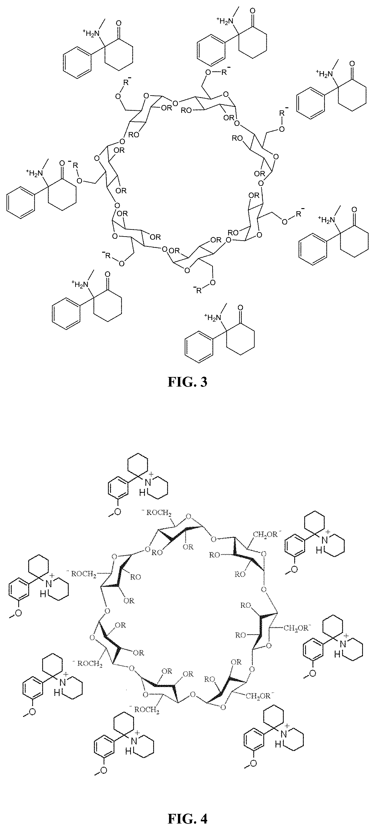 Complexing agent salt formulations of pharmaceutical compounds