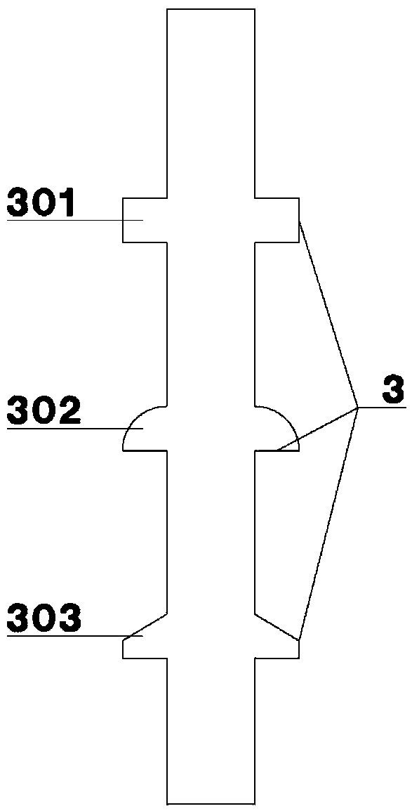 Novel underground diaphragm wall and construction method thereof