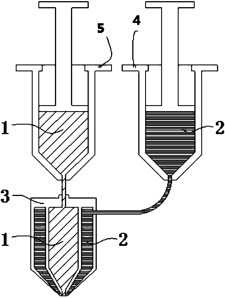 Elastic cable and preparation method thereof