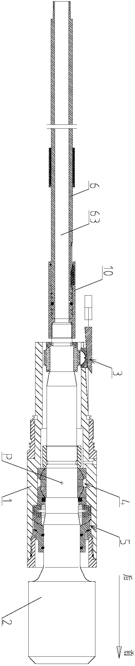 Executing mechanism of static pointing type rotary steerable drilling tool