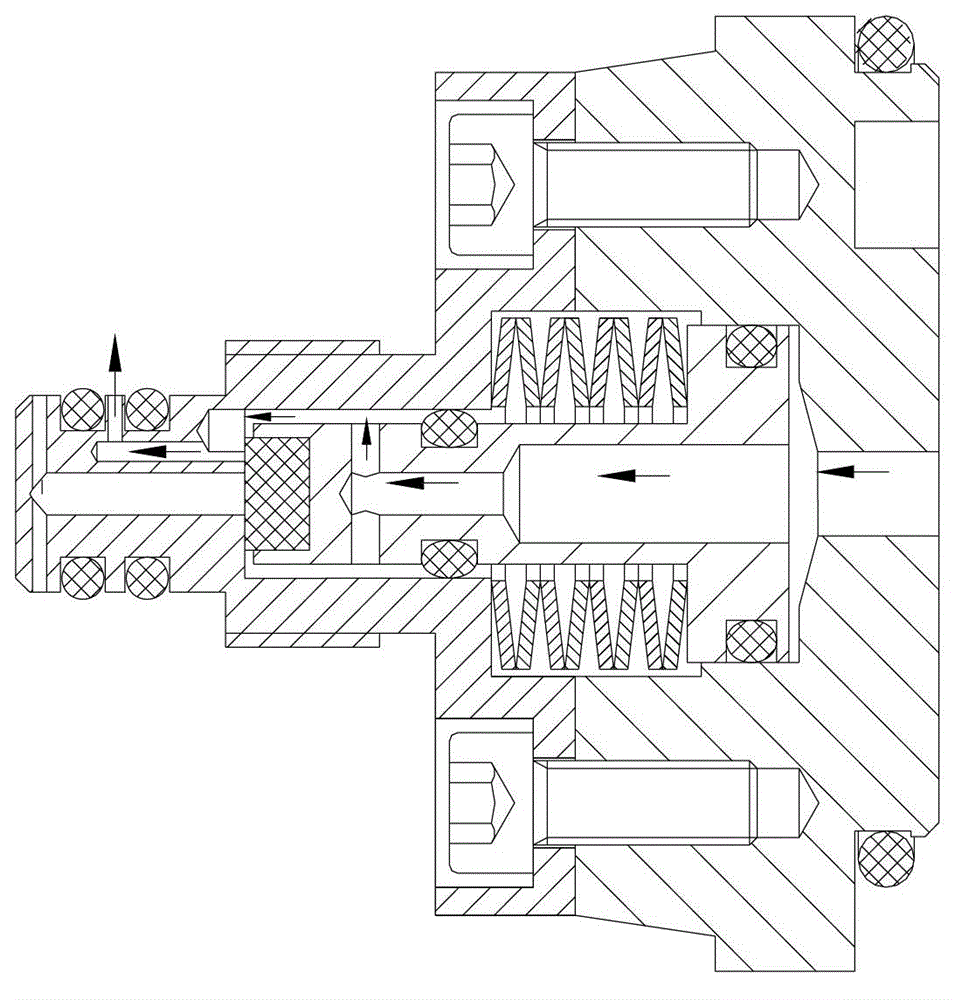 Air pistol constant-pressure device