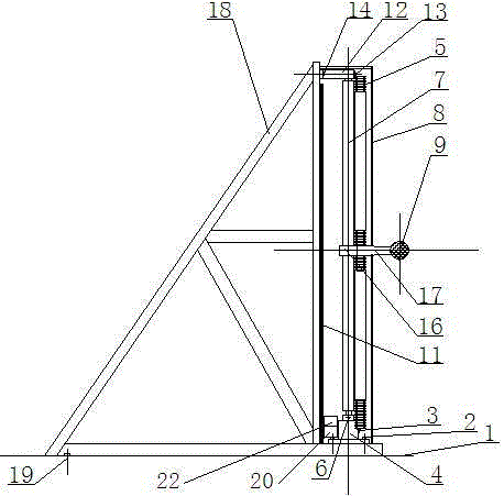 Device for electrically adjusting height of cross rod for pressing leg