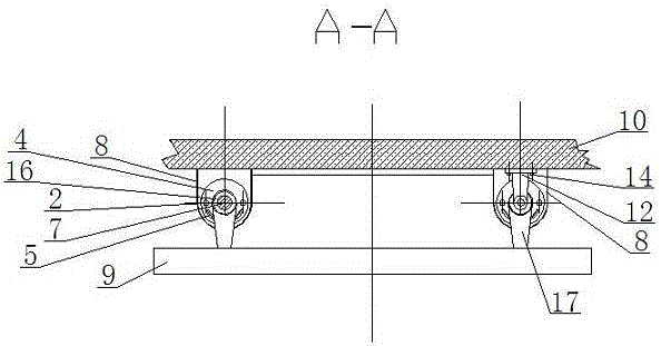 Device for electrically adjusting height of cross rod for pressing leg