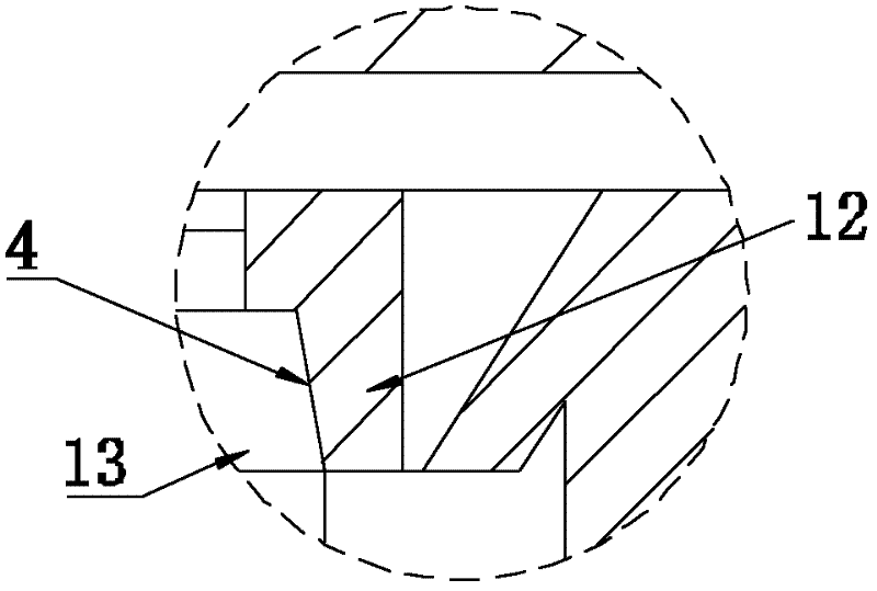 Column type water cap