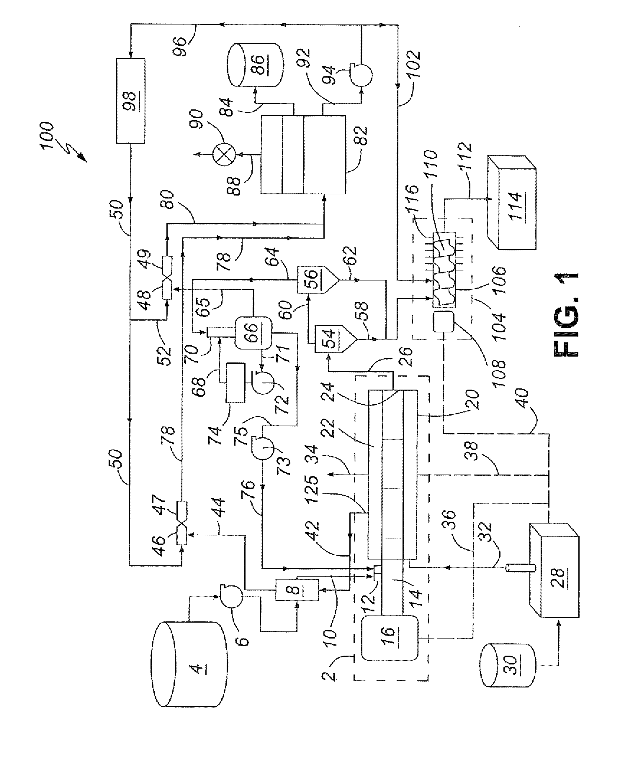 Turbulent vacuum thermal separation methods and systems