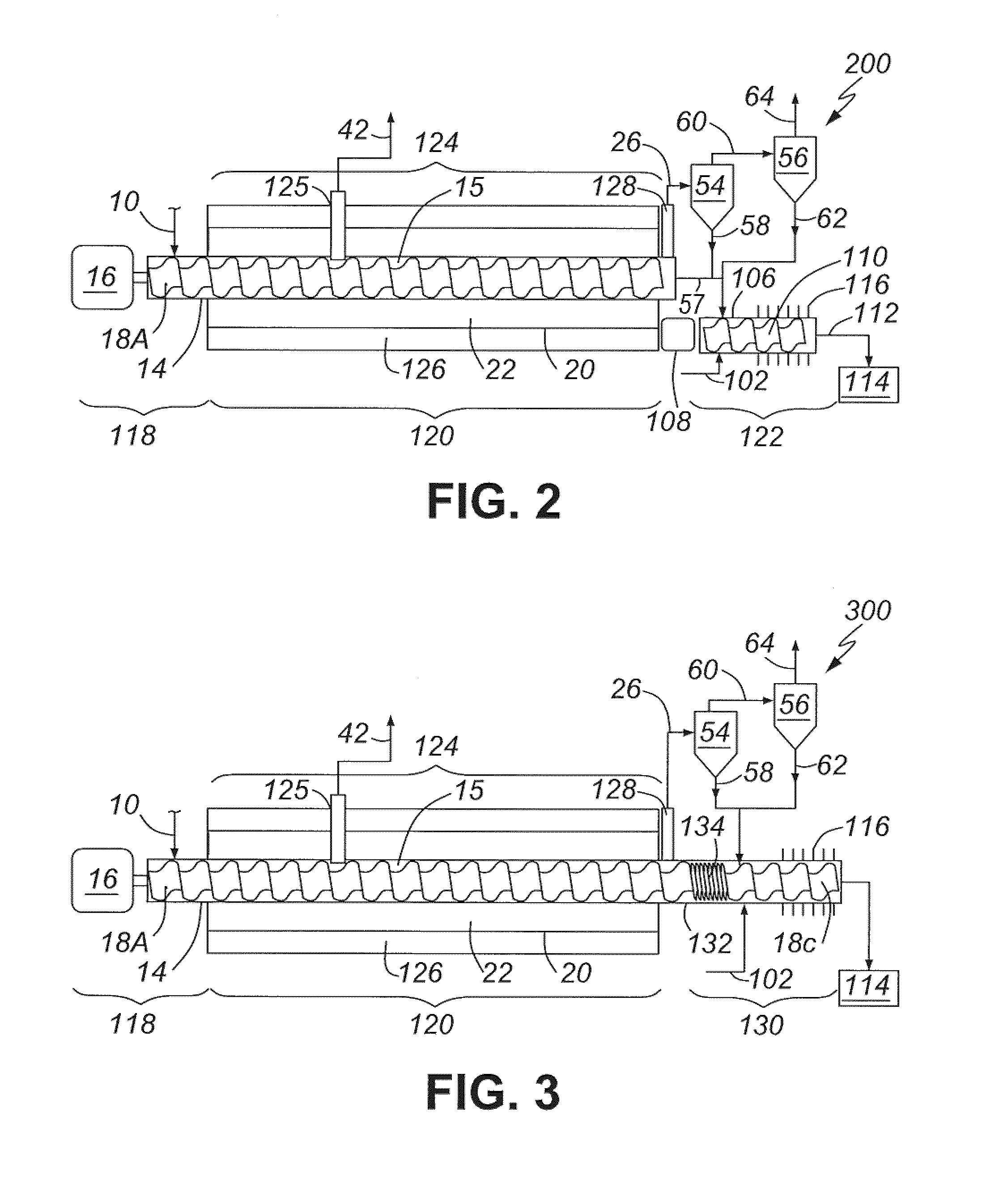 Turbulent vacuum thermal separation methods and systems