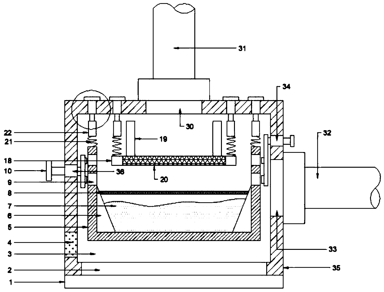 Silencer plug-in device for building drainage pipe