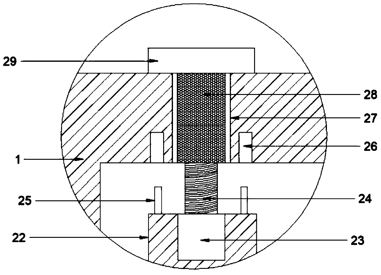 Silencer plug-in device for building drainage pipe